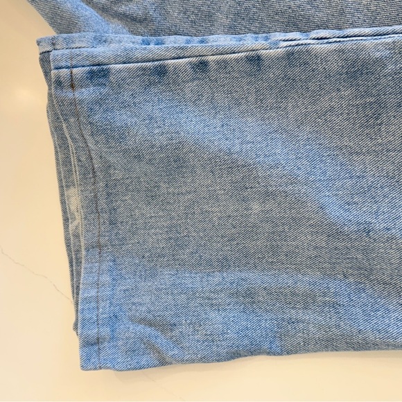 Vintage 90s Y2K Mudd Women’s Jeans Size 11 Light Wash Flare Casual Lace Detail - Picture 3 of 16